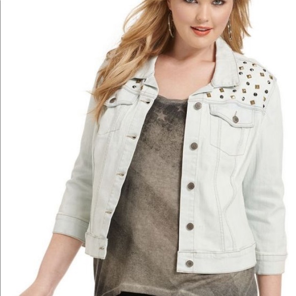 jessica simpson jean jacket